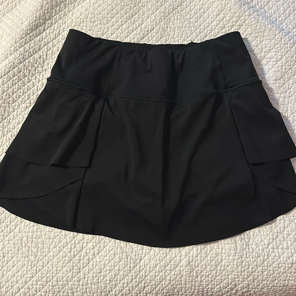 Black Athleta Tennis Skirt